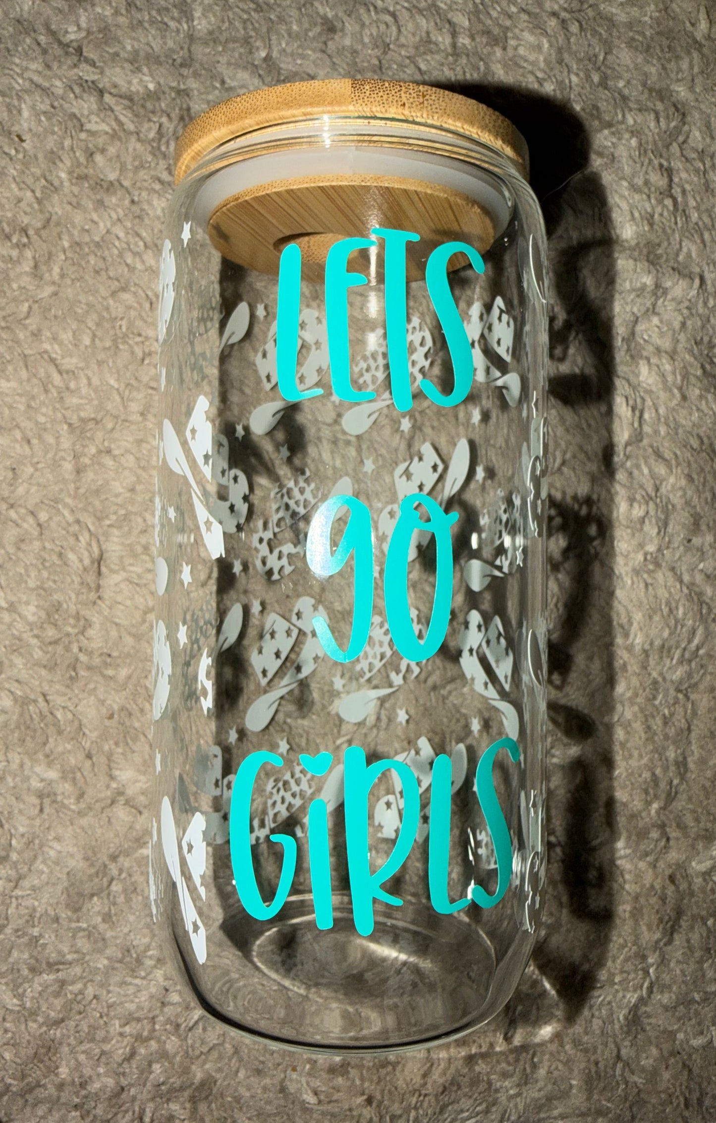 Let’s Go Girls Cup w/ straw