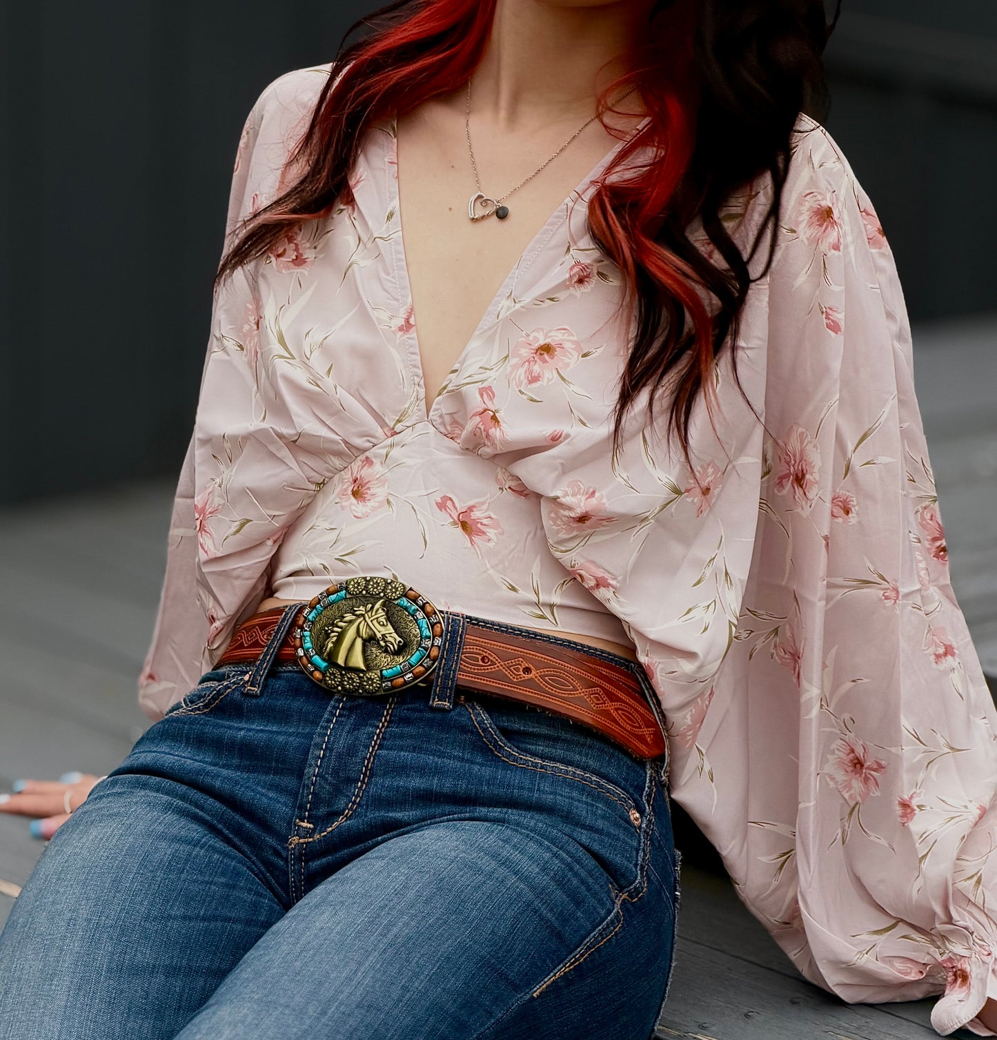 Our Floral Blouse Long Sleeve