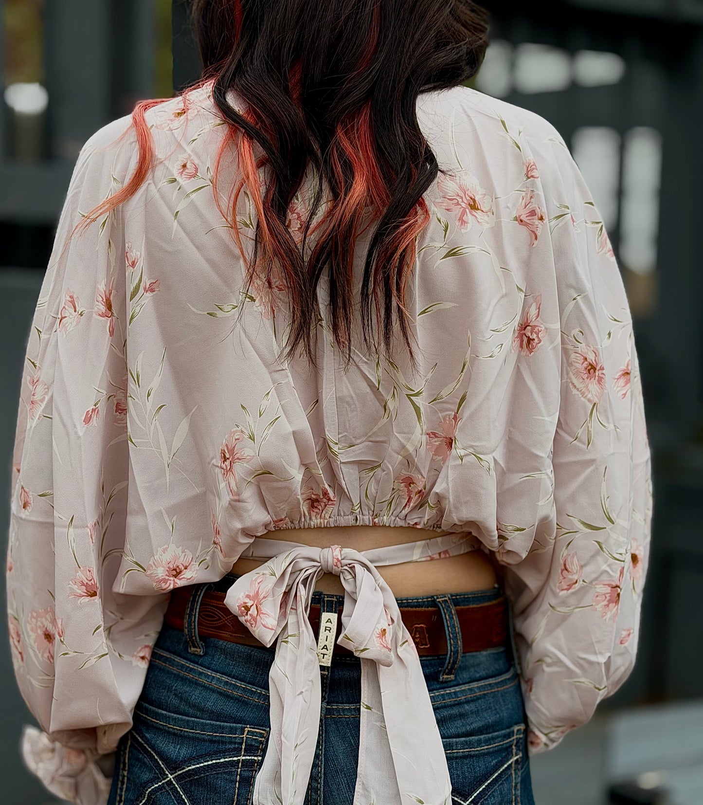Our Floral Blouse Long Sleeve