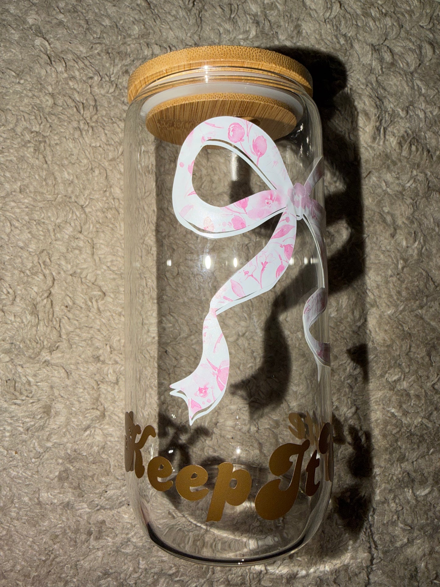 Keep It Cute Cup w/ Straw