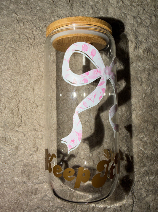 Keep It Cute Cup w/ Straw