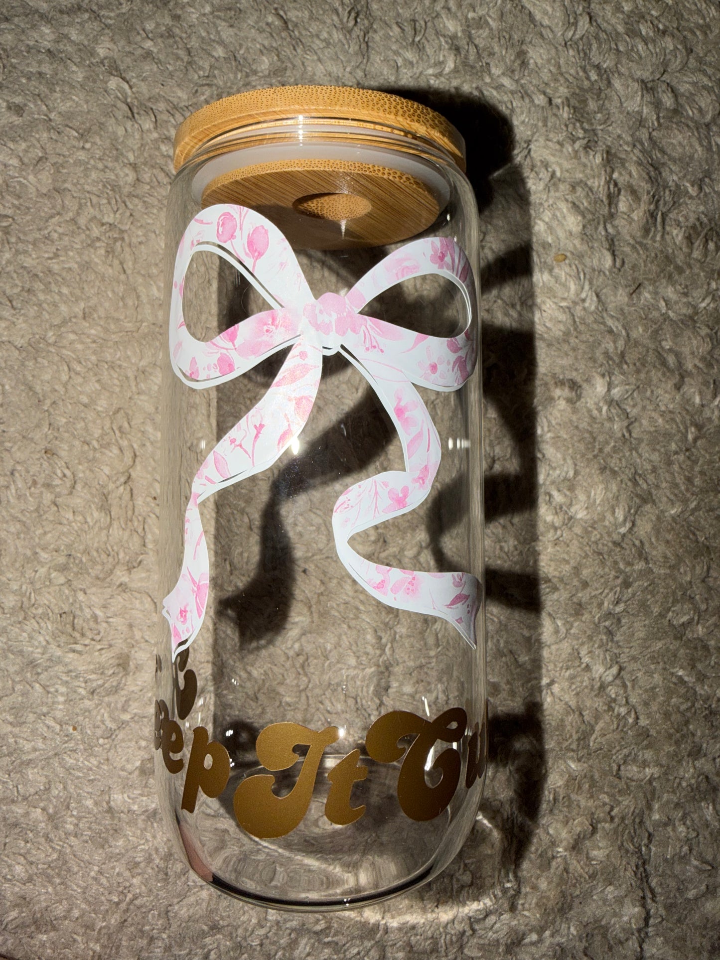 Keep It Cute Cup w/ Straw