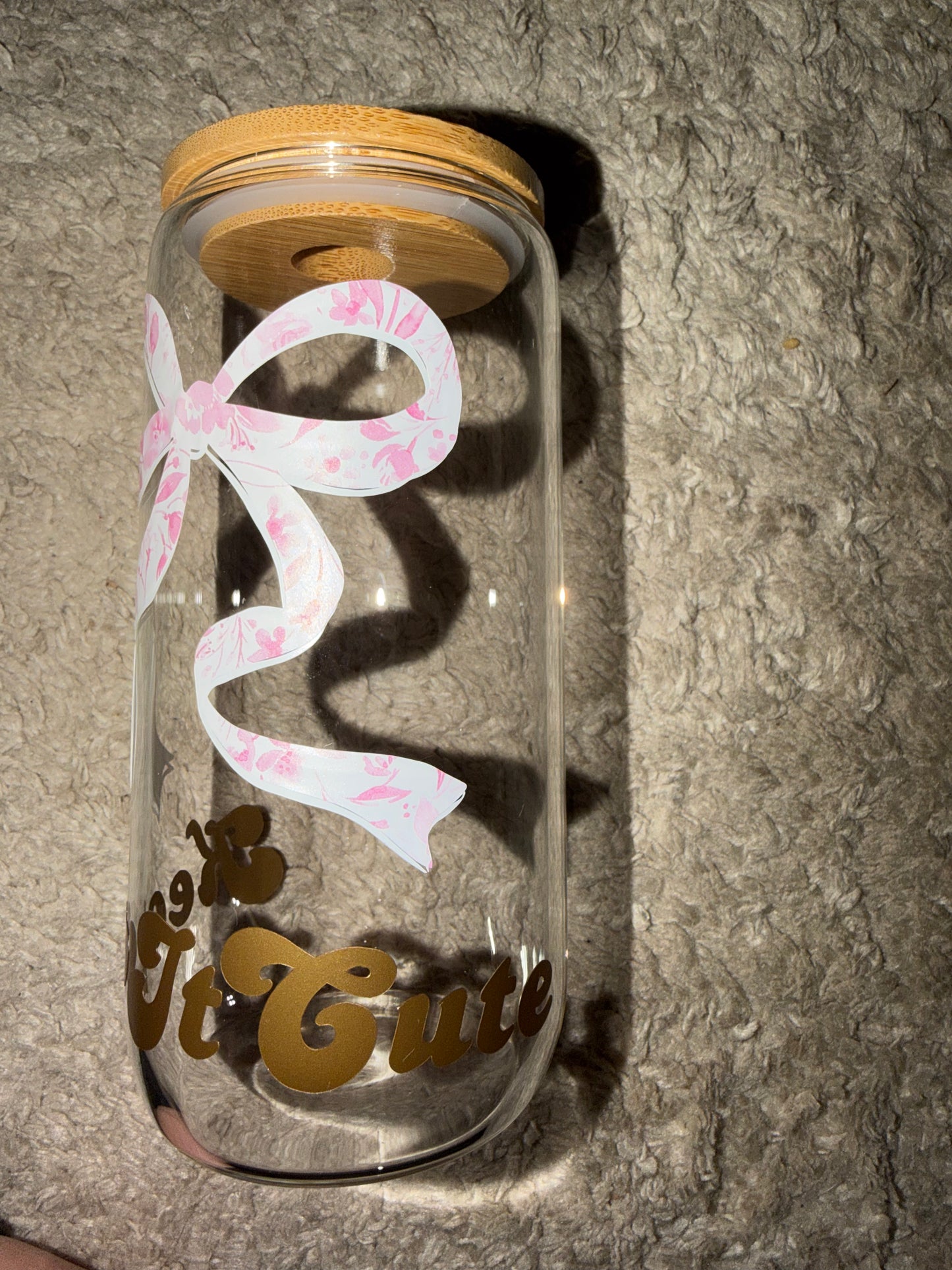 Keep It Cute Cup w/ Straw